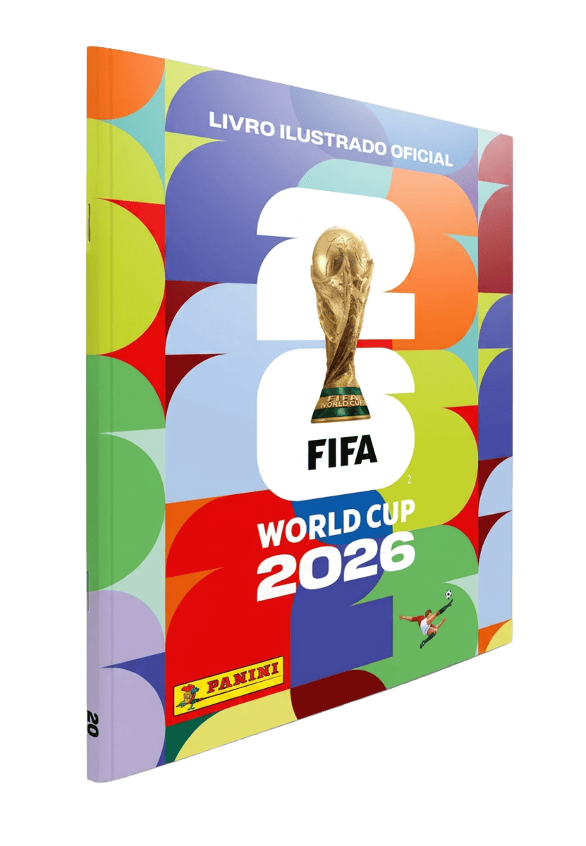 Álbum Oficial Fifa World Cup 2026 Panini Livro Ilustrado