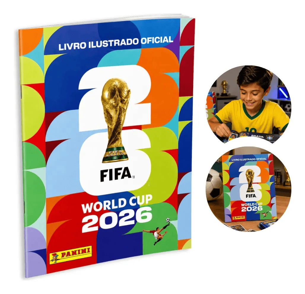 Álbum Oficial Fifa World Cup 2026 Panini Livro Ilustrado 2
