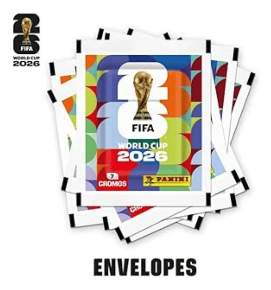 Copa do Mundo 2026 Box Futebol Premium c/ 1 Álbum Capa Dura + 40 Envelopes de Figurinhas FIFA WORLD CUP 2026 3