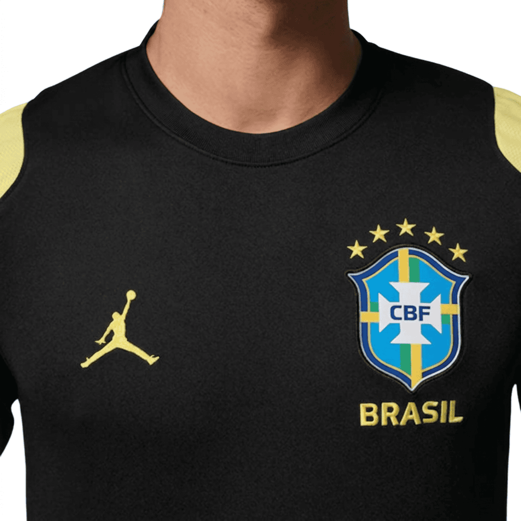 Camiseta Brasil Jordan Academy Pro 2026 Treino Masculina 4