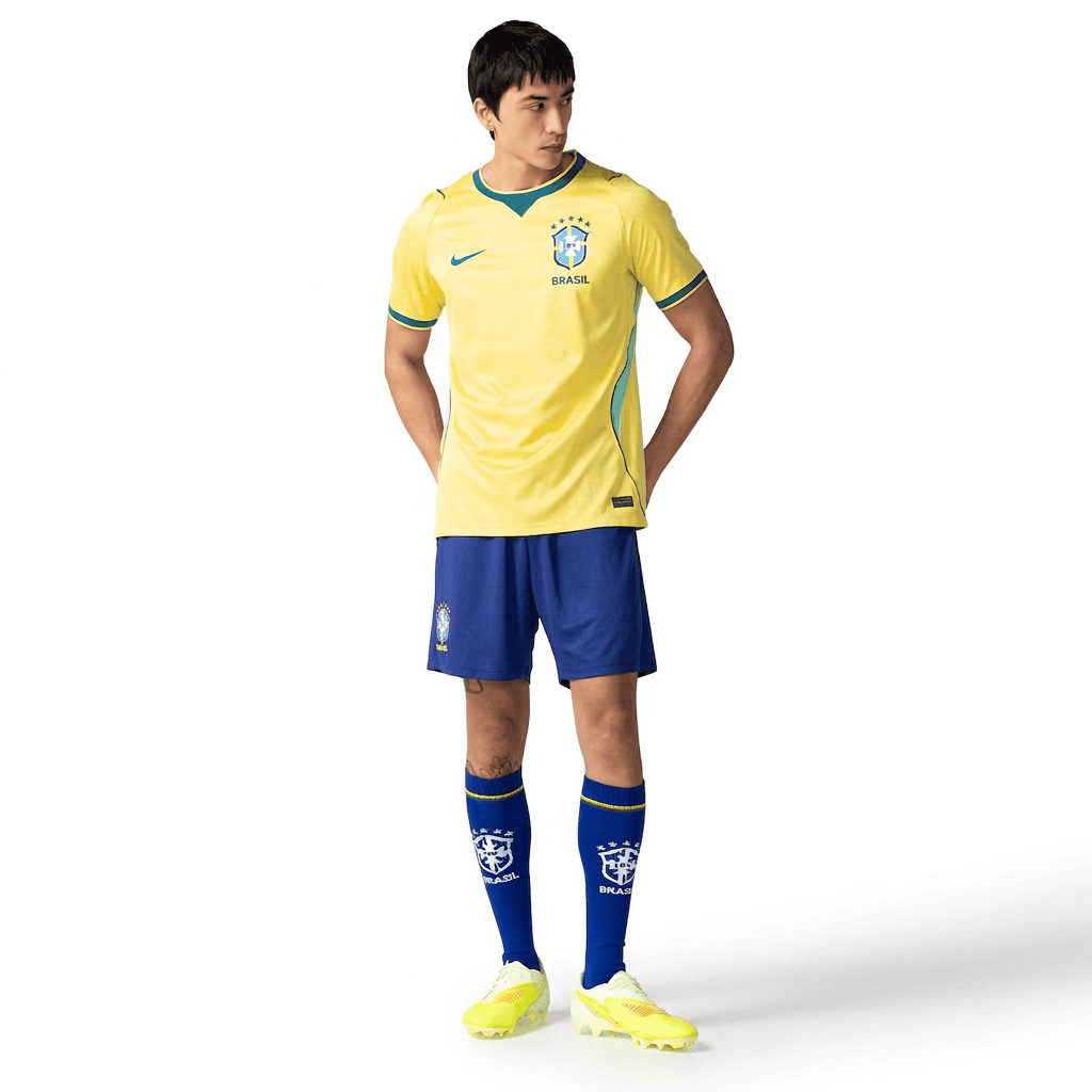 Camisa Brasil Nike I 2026/27 Torcedor Pro Masculina 3