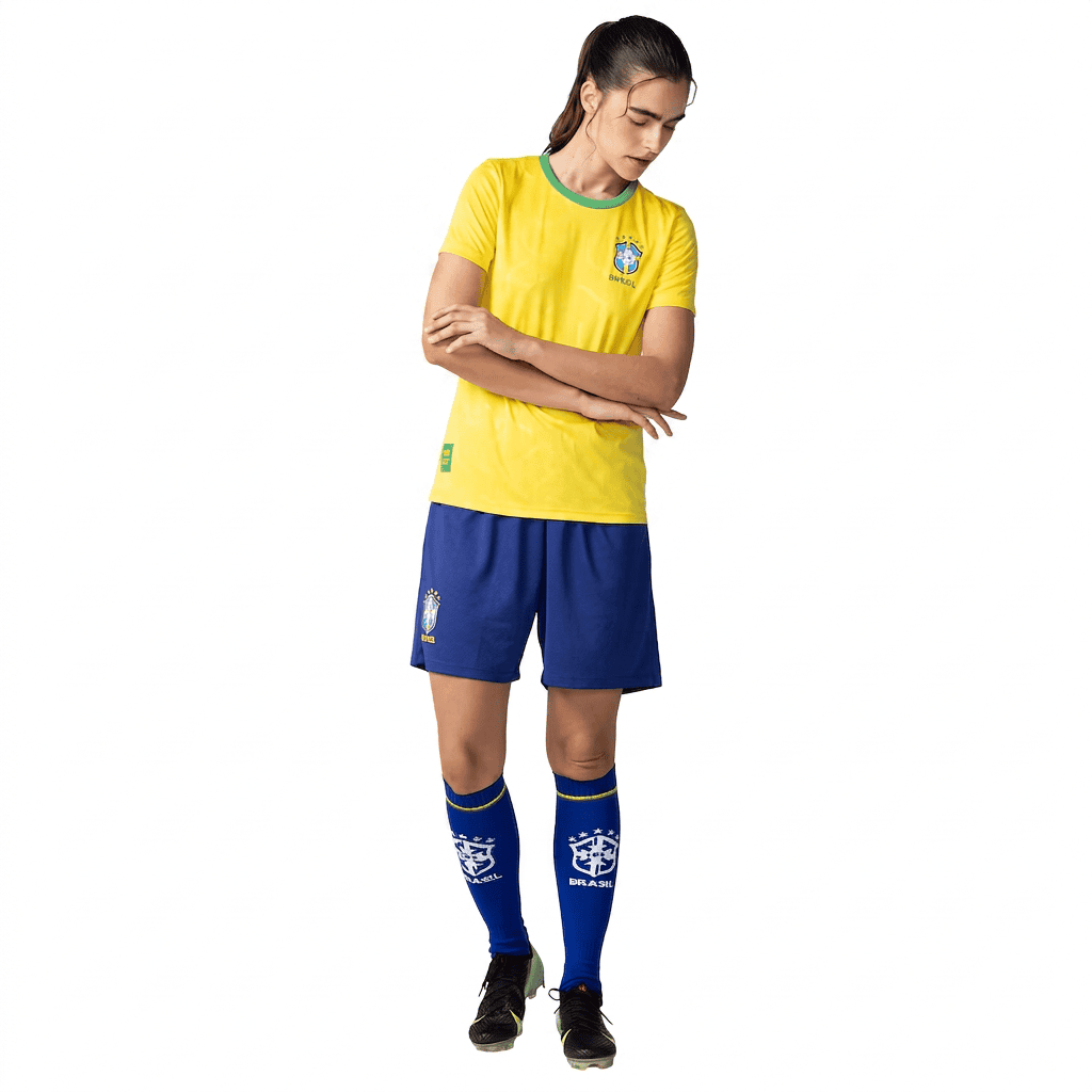 Camiseta Seleção Brasileira CBF 2026/27 Feminina 3