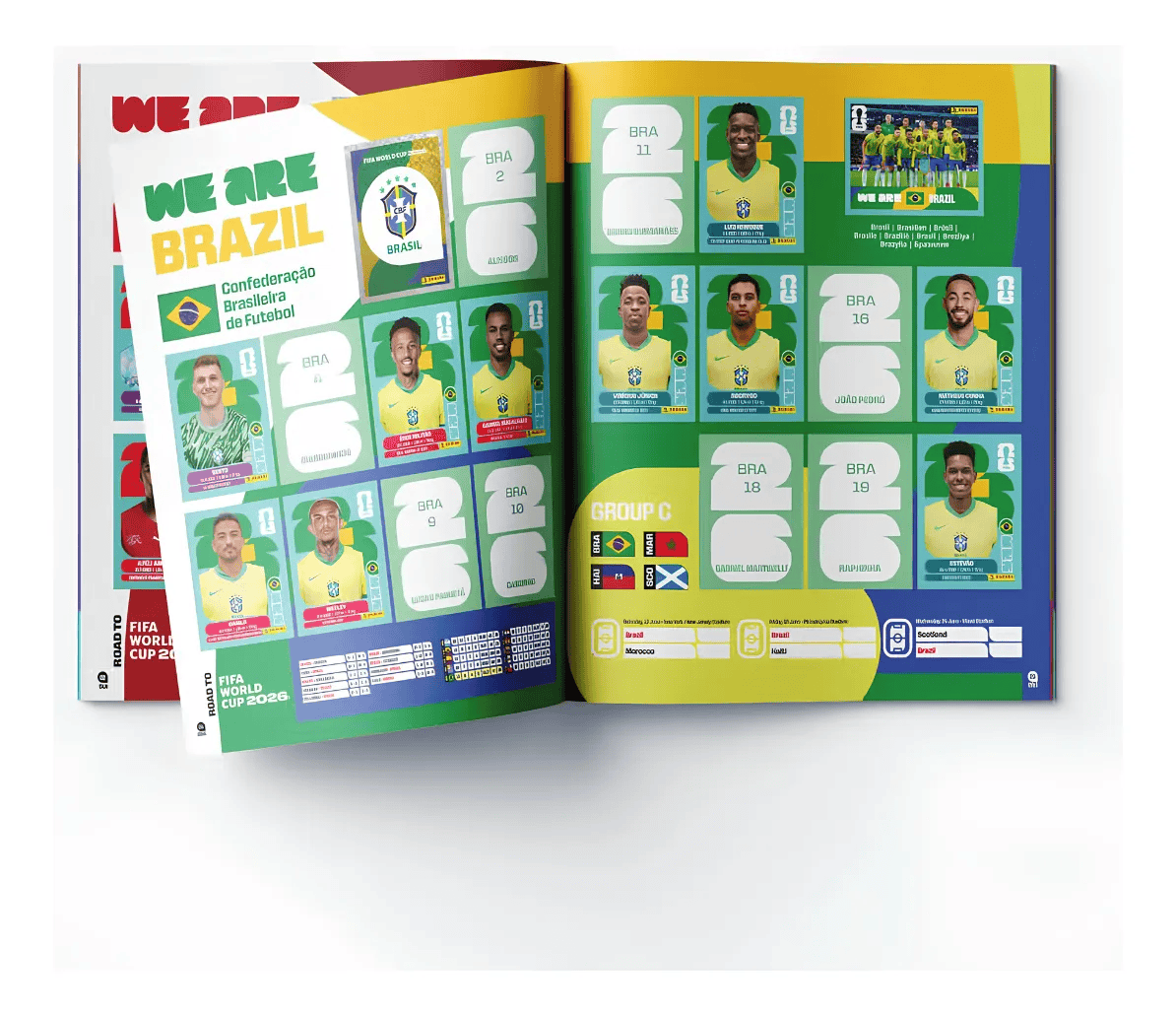 Envelope Figurinhas Álbum Copa Do Mundo Fifa 2026 - 2 Pacotes 3