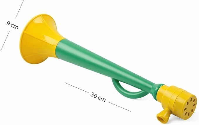Corneta Vuvuzela Brasil, Verde e Amarelo 2